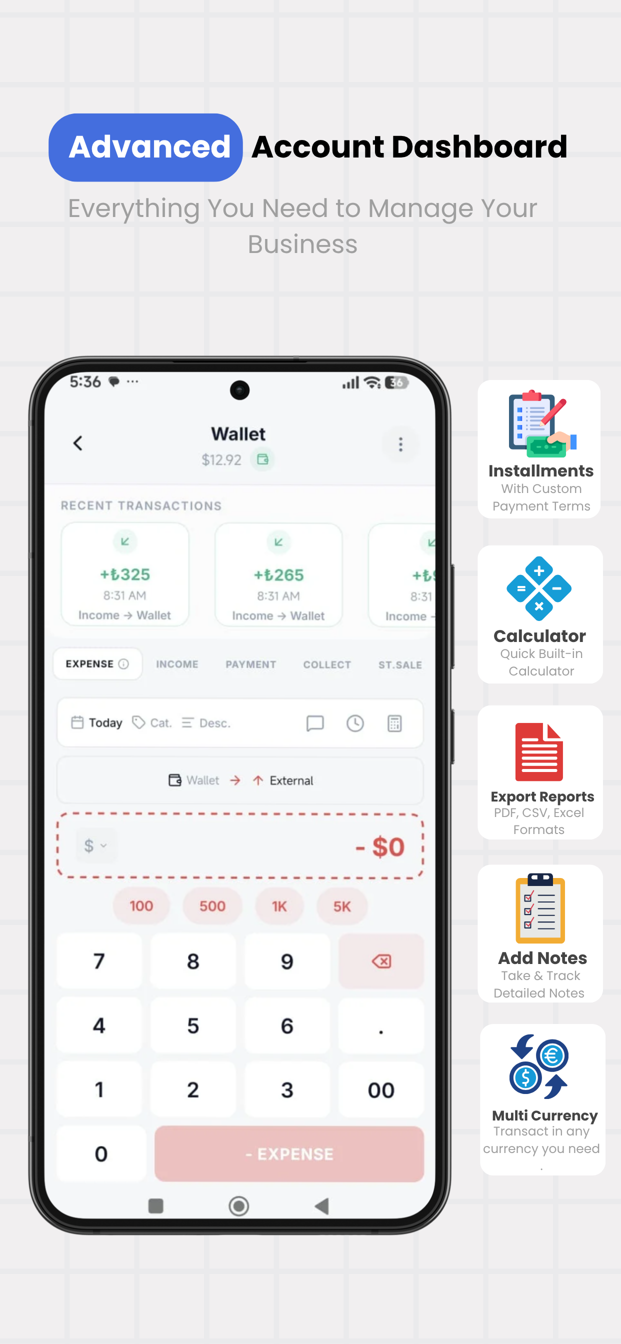 Account Dashboard